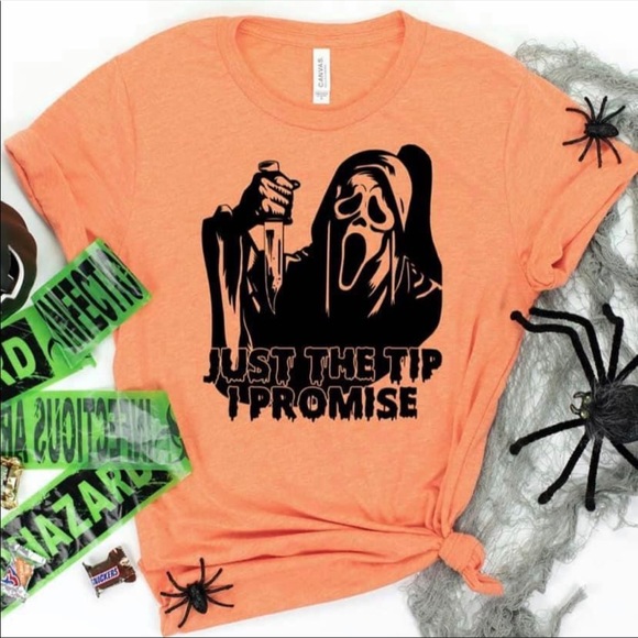 Tops - Scream Ghostface Horror Graphic Tee
